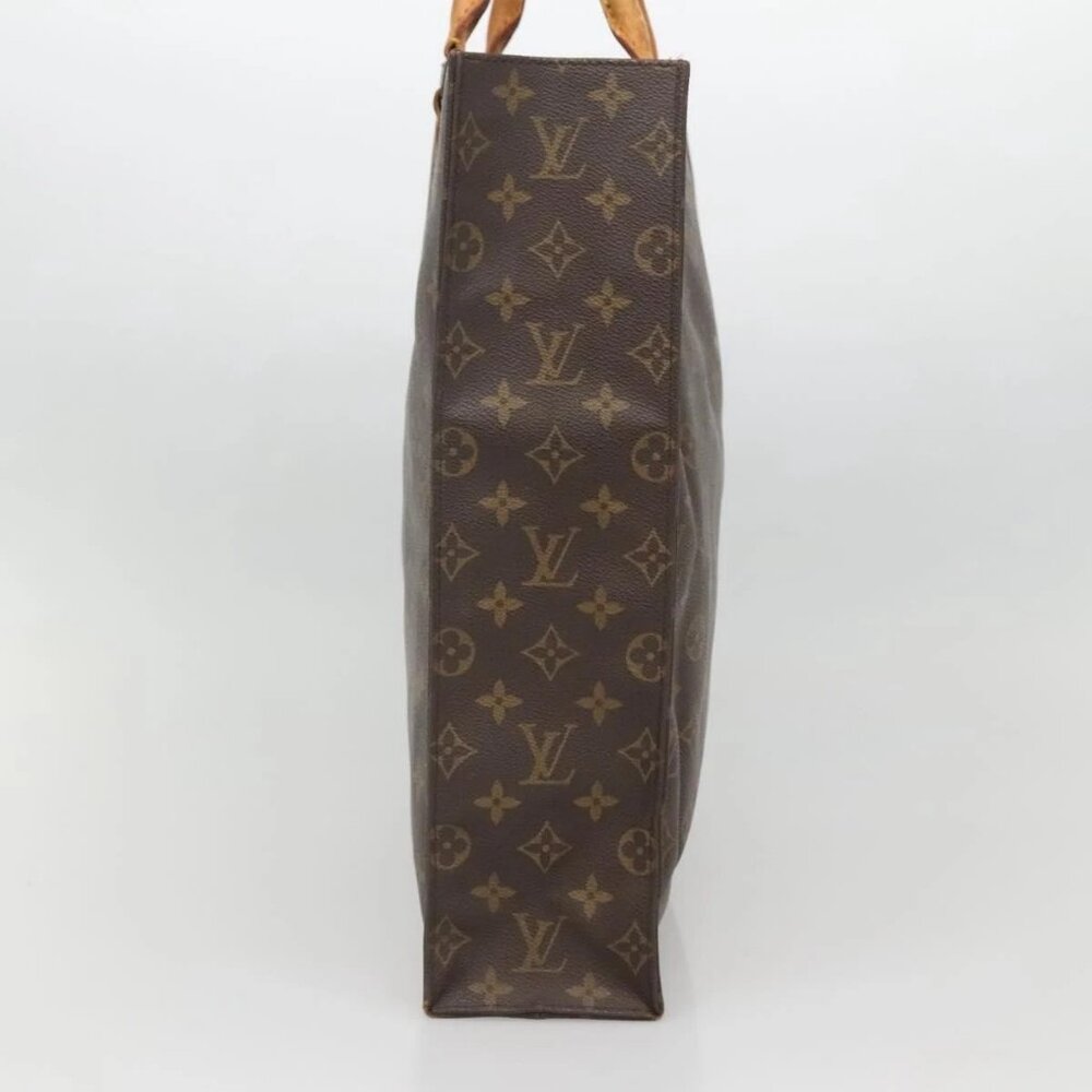 LOUIS VUITTON Monogram Sac Plat Hand Bag M51140 LV Auth 140437 - Picture 6 of 16